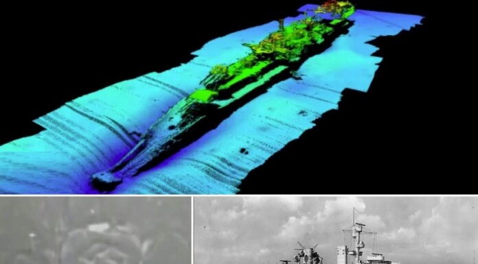 Norwegia. Odkryto niemiecki krążownik ze swastyką na dziobie (GALERIA + FILM) Wrak niemieckiego lekkiego krążownika Karlsruhe
