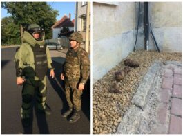 Lubań. Przywiózł do komendy 2 niewybuchy – ewakuowano okolice saperzy niewybuch granat moździerzowy