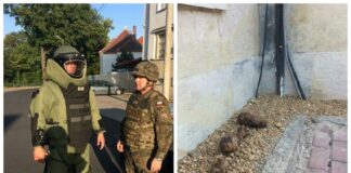 Lubań. Przywiózł do komendy 2 niewybuchy – ewakuowano okolice saperzy niewybuch granat moździerzowy