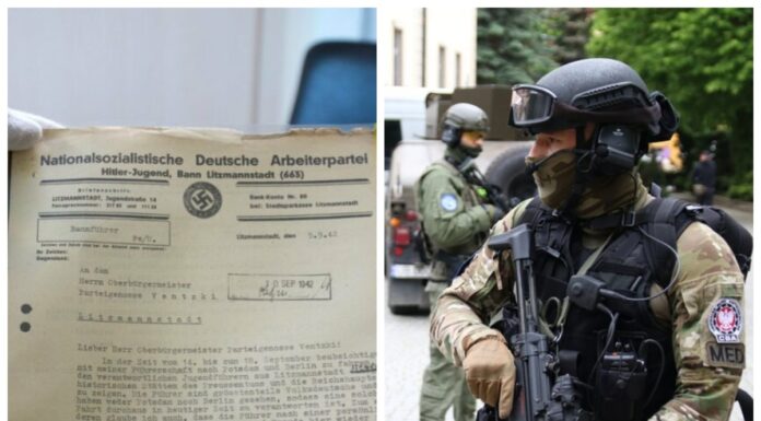 Skarb III Rzeszy o wartości 100 mln, w tle korupcja urzędników. CBA zatrzymało 8 osób CBA dokumenty III Rzesza