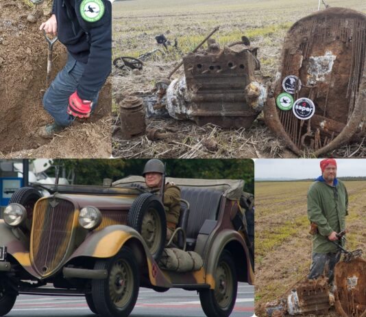 W szczerym polu znaleźli polski przedwojenny samochód! (GALERIA)