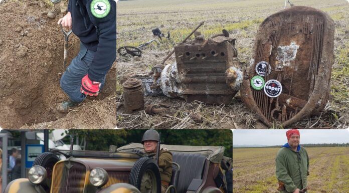 W szczerym polu znaleźli polski przedwojenny samochód! (GALERIA)