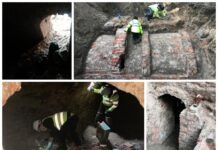 Piwnica odkryta w Słupsku – pierwsze wejście od wojny! (Galeria + FILM z eksploracji) Przedwojenne piwnice odkryte w Słupsku