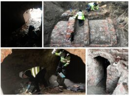 Piwnica odkryta w Słupsku – pierwsze wejście od wojny! (Galeria + FILM z eksploracji) Przedwojenne piwnice odkryte w Słupsku