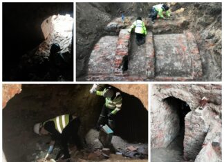 Piwnica odkryta w Słupsku – pierwsze wejście od wojny! (Galeria + FILM z eksploracji) Przedwojenne piwnice odkryte w Słupsku