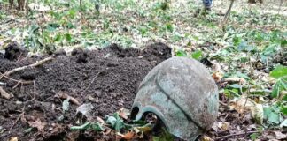 Hełm wojownika z V wieku p.n.e. odkryty na Ukrainie (GALERIA +FILM) grecki helm na ukrainie