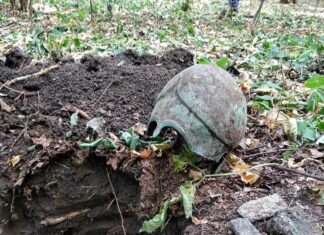 Hełm wojownika z V wieku p.n.e. odkryty na Ukrainie (GALERIA +FILM) grecki helm na ukrainie