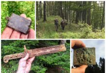 Poszukiwacze odkrywają losy poległych żołnierzy w Bieszczadach (GALERIA) poszukiwacze Baligród Bieszczady Manyłowa