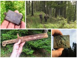 Poszukiwacze odkrywają losy poległych żołnierzy w Bieszczadach (GALERIA) poszukiwacze Baligród Bieszczady Manyłowa