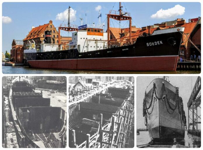 statek Soldek Gdansk ship statek SS Sołdek Gdańsk ship