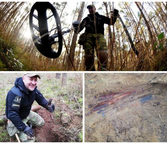 Niezwykły depozyt odkryty pod Rzepinem – w sumie 12 sztuk broni! (GALERIA)