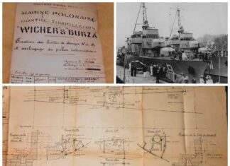 Znalazł w mieszkaniu francuskie dokumenty dot. budowy ORP Wicher i Burza – szuka muzeum!