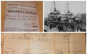 Znalazł w mieszkaniu francuskie dokumenty dot. budowy ORP Wicher i Burza – szuka muzeum!