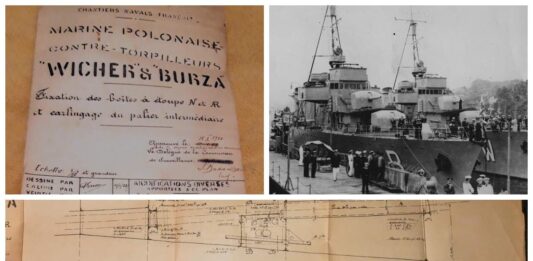 Znalazł w mieszkaniu francuskie dokumenty dot. budowy ORP Wicher i Burza – szuka muzeum!