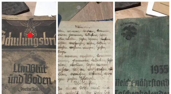 Dolny Śląsk. Stare niemieckie dokumenty znalezione pod podłogą (GALERIA)