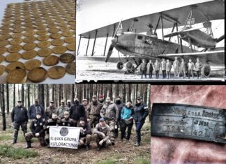 Śląsk. Poszukiwacze odnaleźli miejsce katastrofy samolotu przewożącego fortunę (GALERIA) Poszukiwacze odkryli miejsce katastrofy samolotu Zeppelin-Staaken