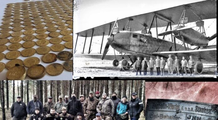 Śląsk. Poszukiwacze odnaleźli miejsce katastrofy samolotu przewożącego fortunę (GALERIA) Poszukiwacze odkryli miejsce katastrofy samolotu Zeppelin-Staaken