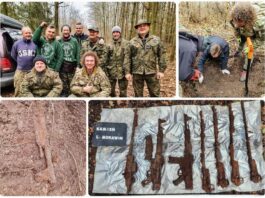 Depozyt rzadkiej broni odkryli pod Kaliszem poszukiwacze – to nie był przypadek!