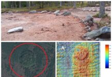 Kamienny krąg Gotów sprzed 2000 lat odkryty w gminie Resko Kamienny krąg Gotów gmina Resko