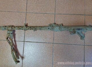 Kopiąc basen znaleźli karabin maszynowy z czasów II wojny światowej