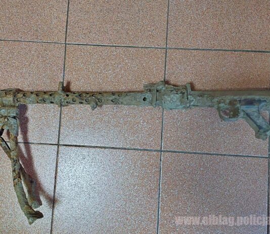 Kopiąc basen znaleźli karabin maszynowy z czasów II wojny światowej