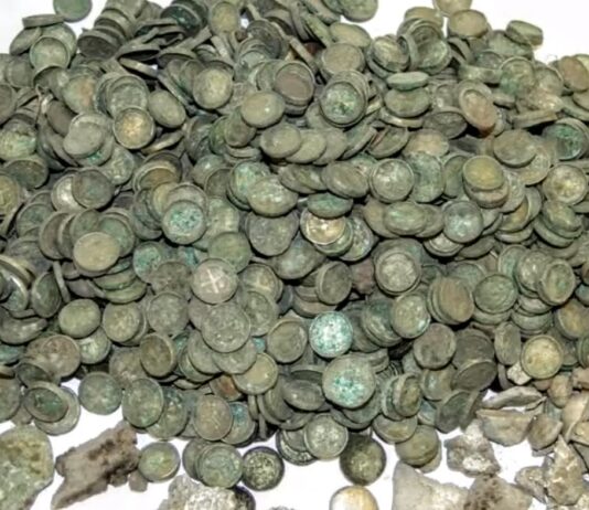 Ponad 6,5 tys. zabytków z XI-XII w. liczy skarb odkryty w polu pod Kaliszem skarb odkryty pod Kaliszem