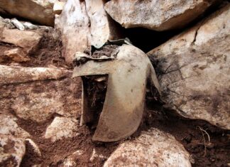 Hełm starożytnego wojownika odkryty w Chorwacji (GALERIA)