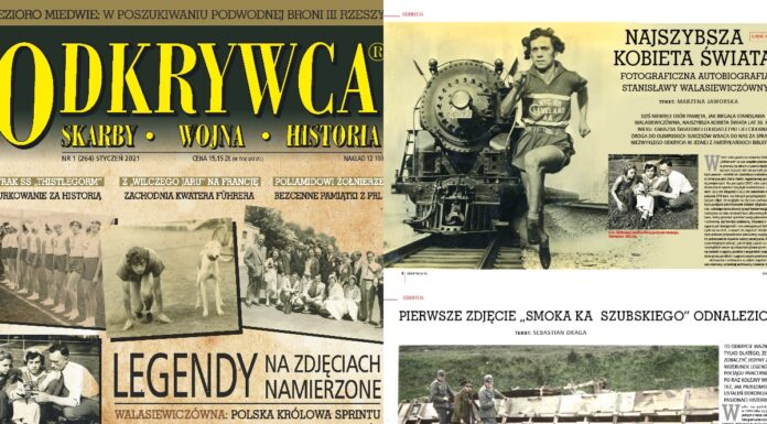 Unikalne materiały w styczniowym wydaniu miesięcznika „Odkrywca” Najnowsze wydanie miesięcznika Odkrywca