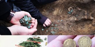 Unikalny i wielki skarb liczący prawie 7 tys. monet odkryto na Węgrzech (GALERIA) średniowieczny skarb srebrnych monet