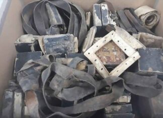 Depozyt z warszawskiego getta potajemnie wywieziony do Izraela – WKZ zawiadomił policję! tefiliny filakterie tora