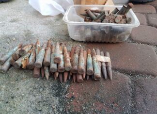 Pomorze. Bez pozwolenia posiadał kilkaset sztuk amunicji w tym z IIWŚ Naboje karabinowe z II wojny światowej