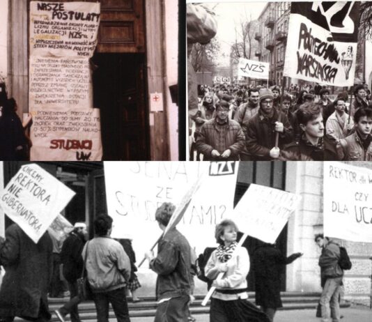 Badacz: strajk studentów z Łodzi w 1981r. stał się doświadczeniem pokoleniowym! Niezależne Zrzeszenie Studentów fot. Wikimedia commons