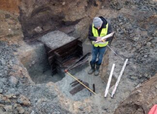 Pozostałości osady sprzed 1000 lat i wczesnośredniowieczna studnia odkryte w Przemyślu Wczesnośredniowieczna studnia odkryta w Przemyślu