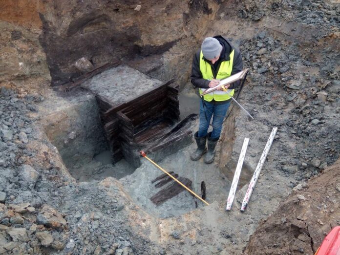 Wczesnośredniowieczna studnia odkryta w Przemyślu
