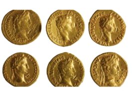 Para w 3 lata odkryła 9 złotych rzymskich monet – teraz uznano je za skarb! Złote rzymskie monety aureusy
