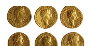 Para w 3 lata odkryła 9 złotych rzymskich monet – teraz uznano je za skarb! Złote rzymskie monety aureusy