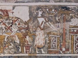 Naukowcy dowiedli że Grecy „myli ręce” już ponad 3 tys. lat temu Greckie freski z sarkofagiem Hagia Triada