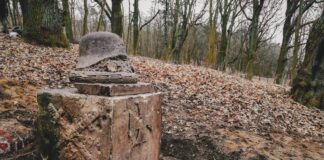 Szczecin. Grupa pasjonatów przywróciła zniszczony pomnik z IWŚ (GALERIA+FILM) Pomnik upamiętniający poległych w I wojnie światowej mieszkańców Żydowiec