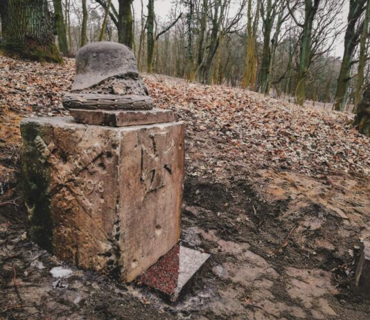 Szczecin. Grupa pasjonatów przywróciła zniszczony pomnik z IWŚ (GALERIA+FILM) Pomnik upamiętniający poległych w I wojnie światowej mieszkańców Żydowiec