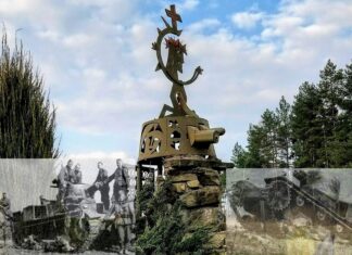 Vickers E z Kasiny Wielkiej – śladem niezwykłego pancernego artefaktu (GALERIA) Pomnik z wieży czołgu Vickers typ E w Kasinie Wielkiej