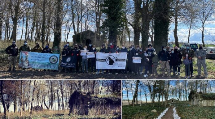 Projekt „Ławeczka Pamięci” – przywracają stare cmentarze w zachodniopomorskim Tempelburg cmentarz