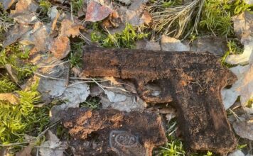 Holandia. Depozyt broni partyzantów znaleźli poszukiwacze z Polski Dwa pistolety ukryte razem przez holenderski ruch opony