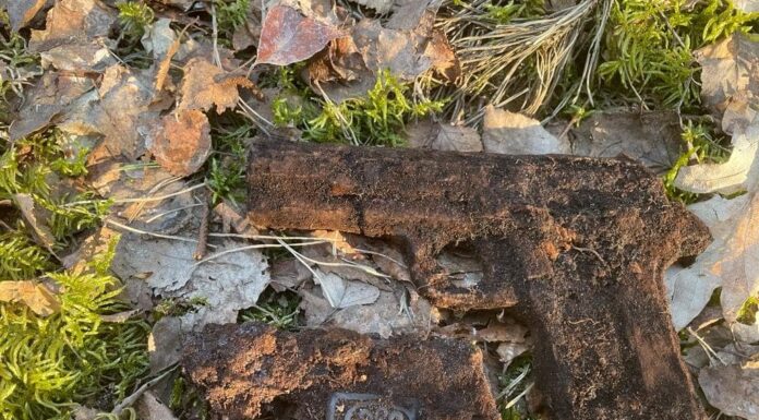 Holandia. Depozyt broni partyzantów znaleźli poszukiwacze z Polski Dwa pistolety ukryte razem przez holenderski ruch opony