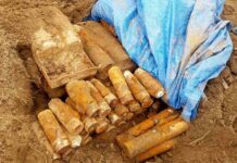 „Bombowa seria” na Warmii i Mazurach – kilkanaście zgłoszeń w 4 dni! Skład amunicji z okresu II wojny światowej Nidzica