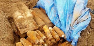 „Bombowa seria” na Warmii i Mazurach – kilkanaście zgłoszeń w 4 dni! Skład amunicji z okresu II wojny światowej Nidzica