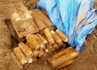 „Bombowa seria” na Warmii i Mazurach – kilkanaście zgłoszeń w 4 dni! Skład amunicji z okresu II wojny światowej Nidzica