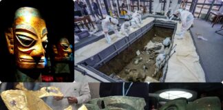 6 dołów wypełnionych artefaktami – nieznane rytuały starożytnego chińskiego królestwa artefakty z Sanxingdui