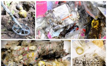 Rosja. Skradziona biżuteria warta 8 mln zł odkryta w lesie (FILM) Biżuteria warta 160 mln rubli odkryta w plastikowych workach w lesie