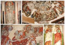 Średniowieczne malowidła syryjskich mnichów odkryte pod tynkami kościoła malowidła Deir al-Surian