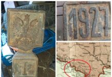 Słup graniczny z okresu IIRP odkryty na Ukrainie + wywiad (FILM) słupek graniczny IIRP